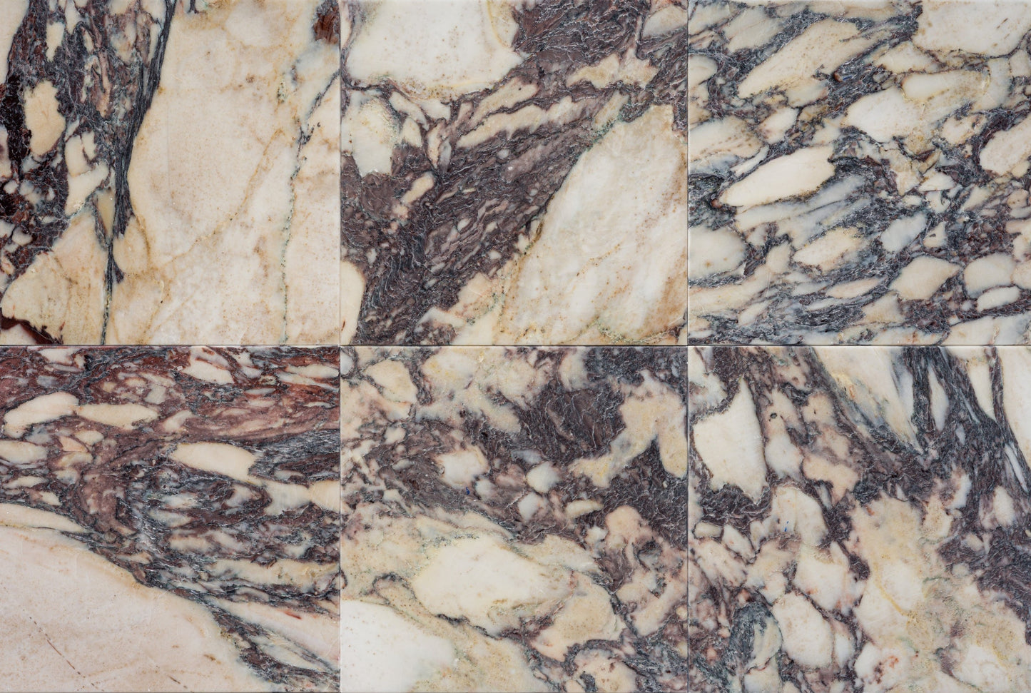 Naturstein Tilmes – Breccia Medicea Marmor: Elegante, violett-pink-grüne Maserung. Ideal für exklusive Innenräume. Jetzt Angebot anfragen!