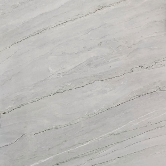 Azzura Bay Quartz – Hochwertiger Quarzstein mit sanften Blautönen und feiner Struktur, ideal für moderne Innenraumgestaltung.







