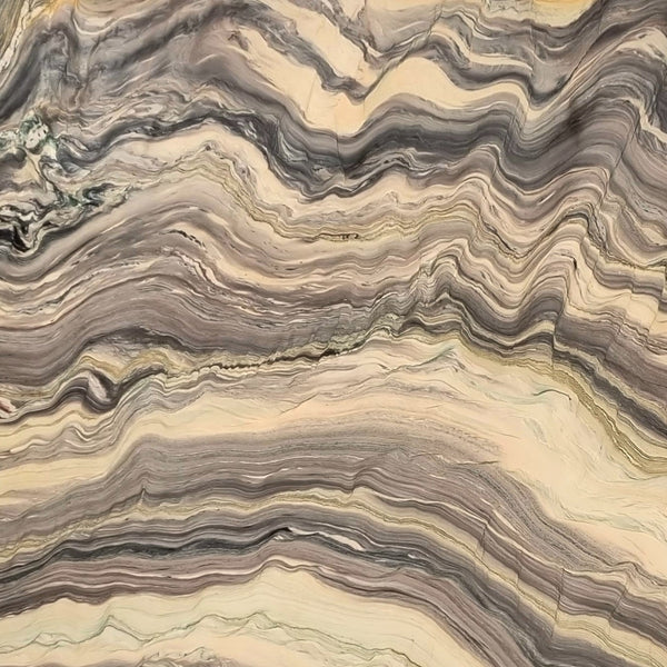 Explosion Blue Quarzit – Hochwertiger Naturstein mit ausdrucksstarker Maserung, perfekt für luxuriöse Innenraumgestaltung.








