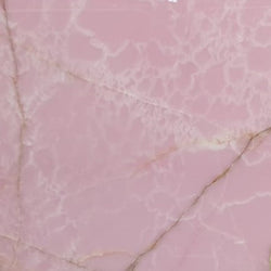 Rosa Onyx – Hochwertiger, transluzenter Naturstein mit einzigartiger Maserung, ideal für luxuriöse Innenraumgestaltung.

