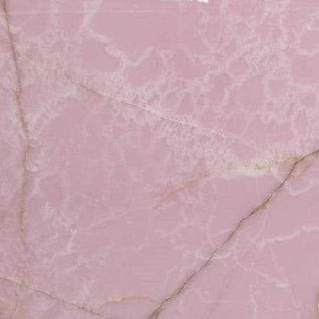Rosa Onyx – Hochwertiger, transluzenter Naturstein mit einzigartiger Maserung, ideal für luxuriöse Innenraumgestaltung.

