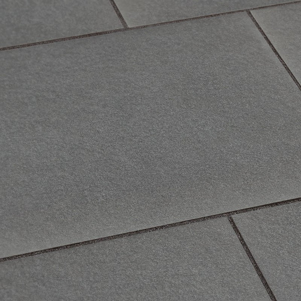 „Keramikplatte Black Beauty anthrazit, 80x40x2 cm – Rutschfeste Feinsteinzeugplatte mit Naturkante für Innen- und Außenbereiche“

