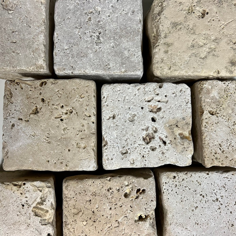 Neues Granit Großpflaster 15-17 cm hellgrau Mittel-Grobkorn – Robustes Natursteinpflaster für Wege, Plätze und Terrassen